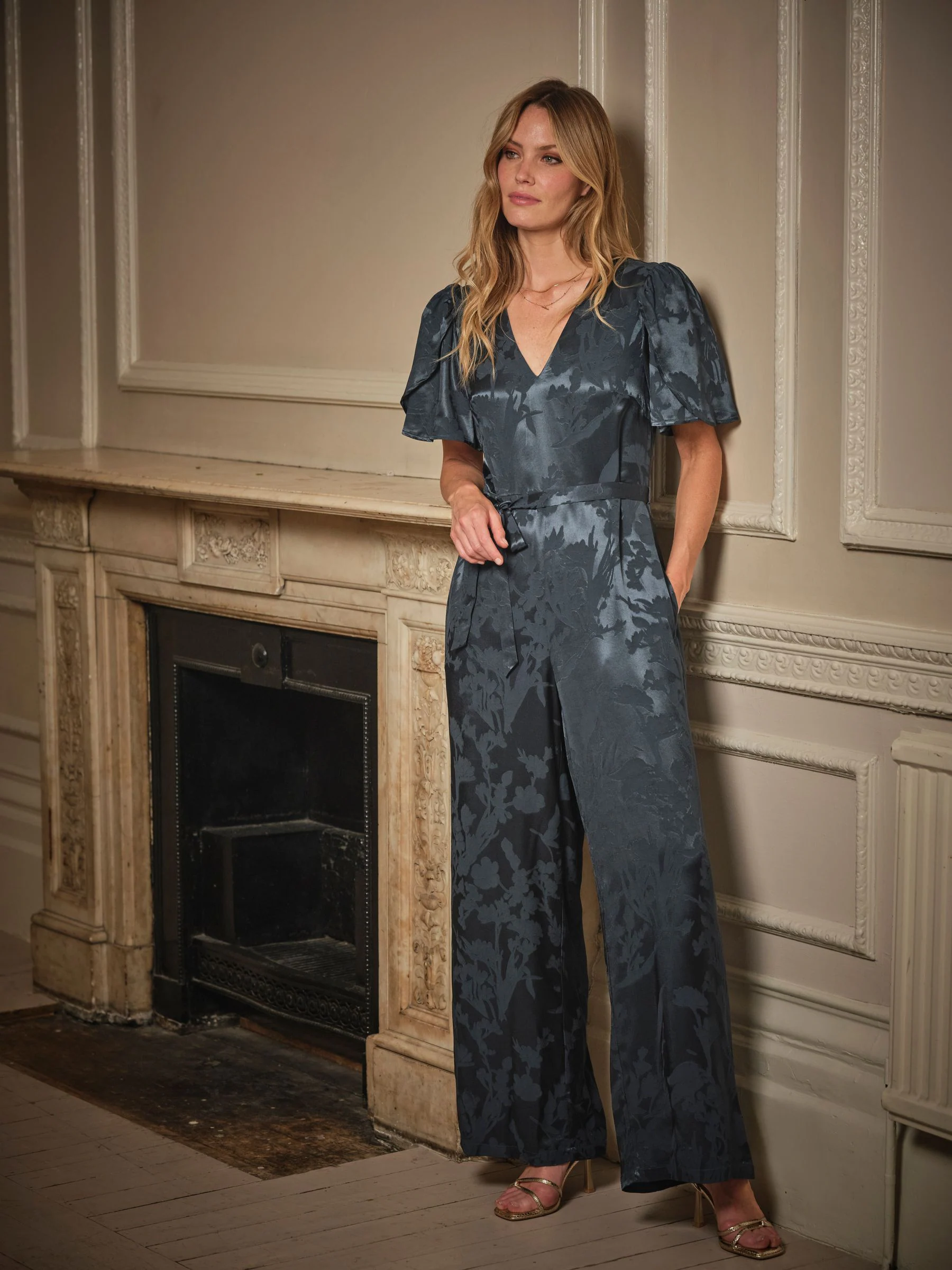 FatFace Jacquard jumpsuit