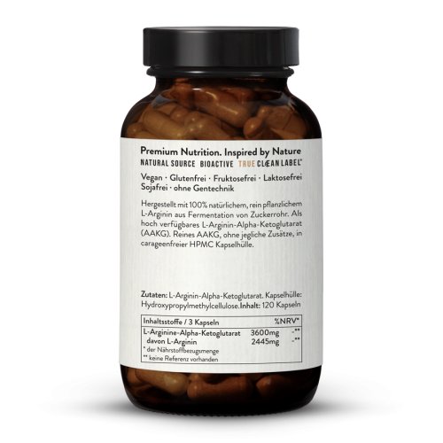 Sunday Natural Products  AAKG Kapseln 1200 mg