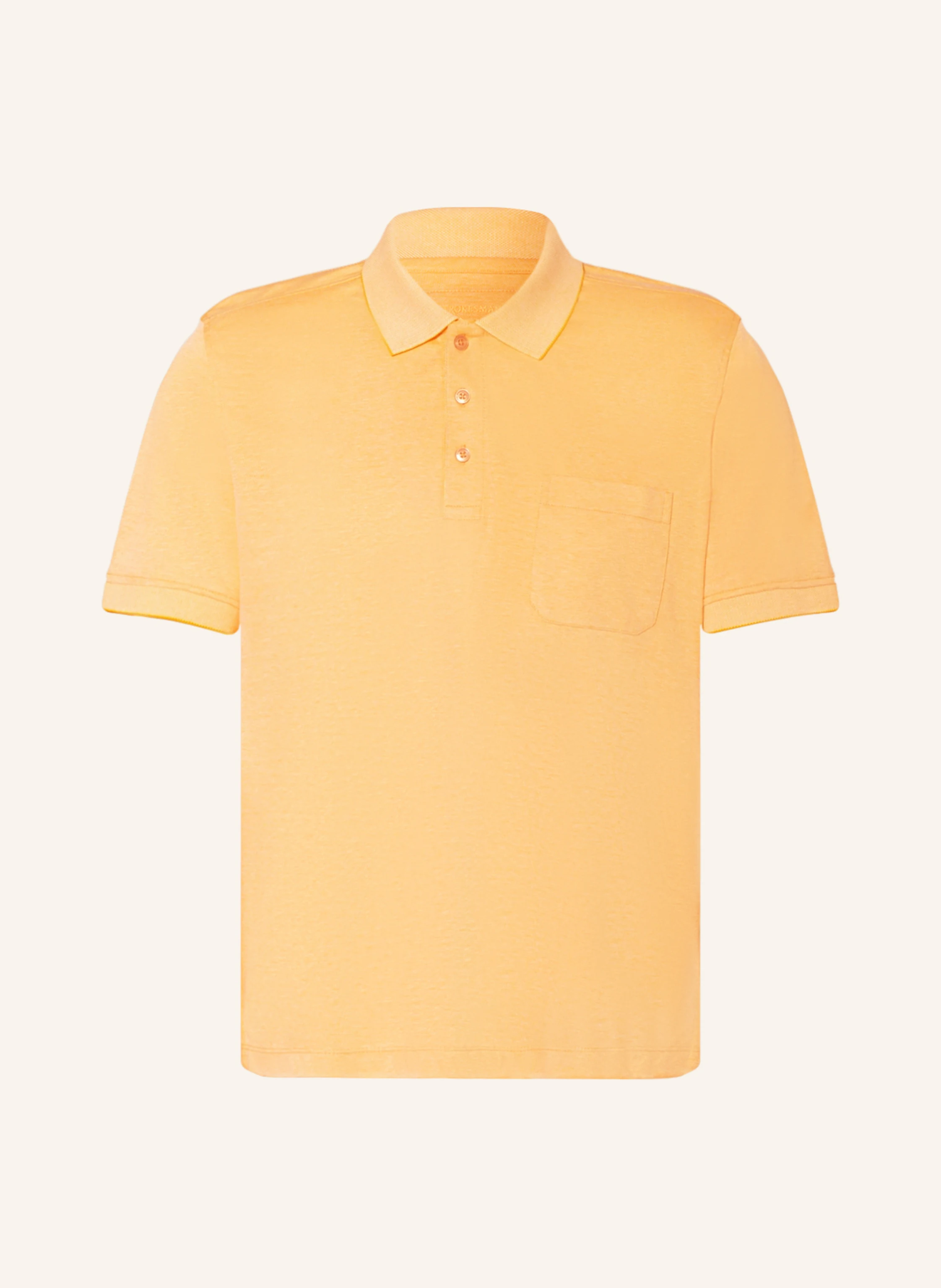 STROKESMAN'S Piqué-Poloshirt Regular Fit