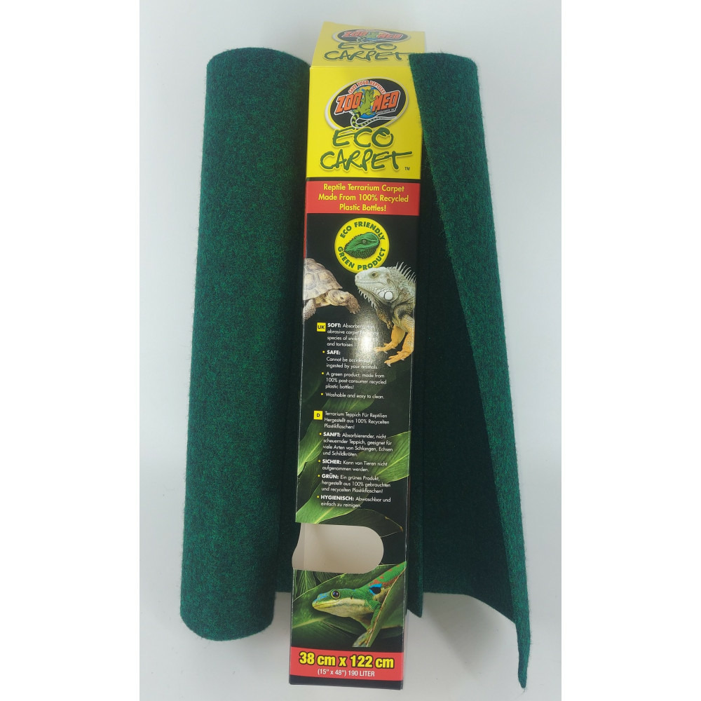 Tapis pour terrarium 38 x 122 cm 100 % produit recyclées