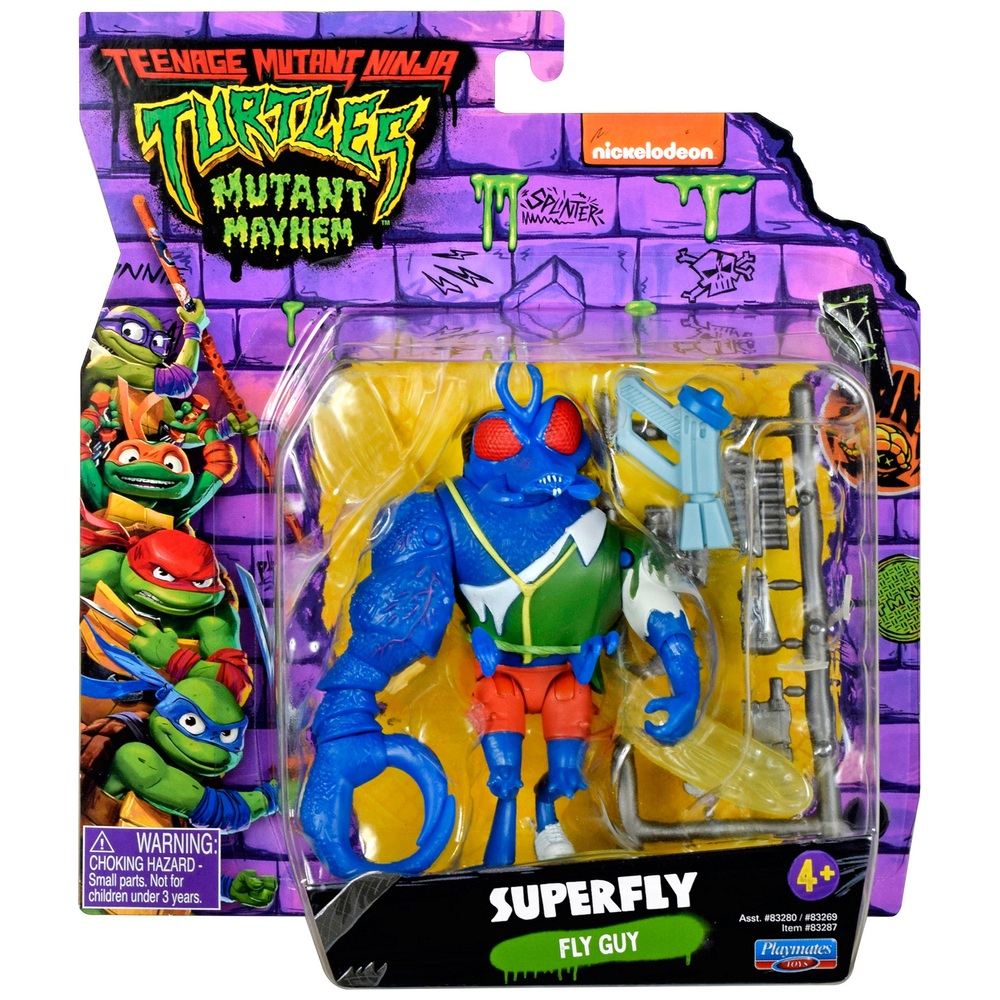 Teenage Mutant Ninja Turtles: Mutant Mayhem Figur - Super Fly