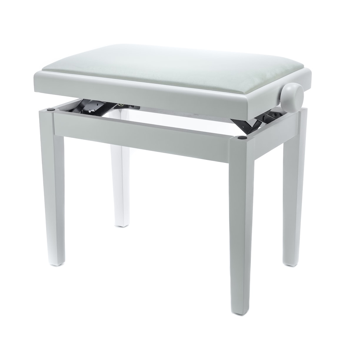 BandMate Adam Piano Bench Deluxe (Matt hvit)