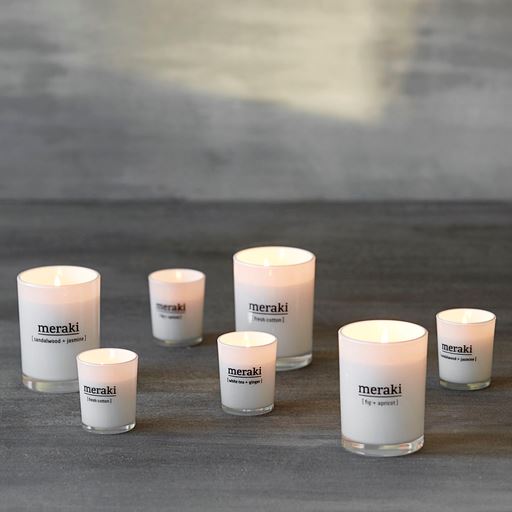 Meraki Duftlys, Sandalwood & Jasmine