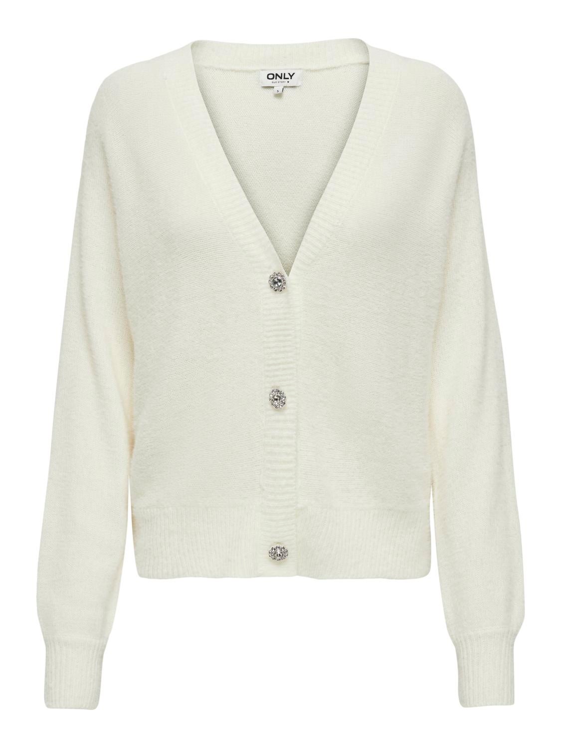 ONLELLA Strickjacke Cloud Dancer