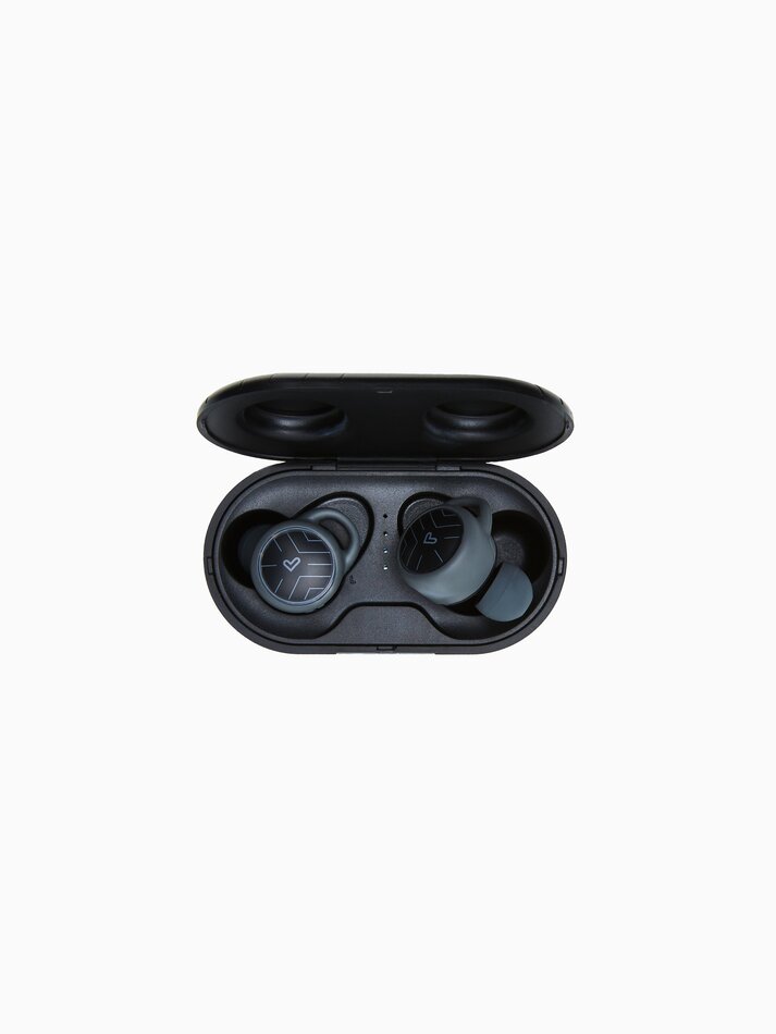 Fones de ouvido esportivos sem fio verdadeiros - Preto