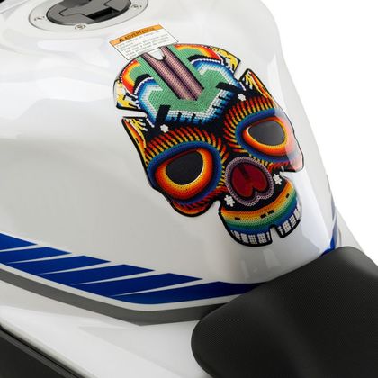 Protège réservoir Puig SKULL I Universel - Rouge