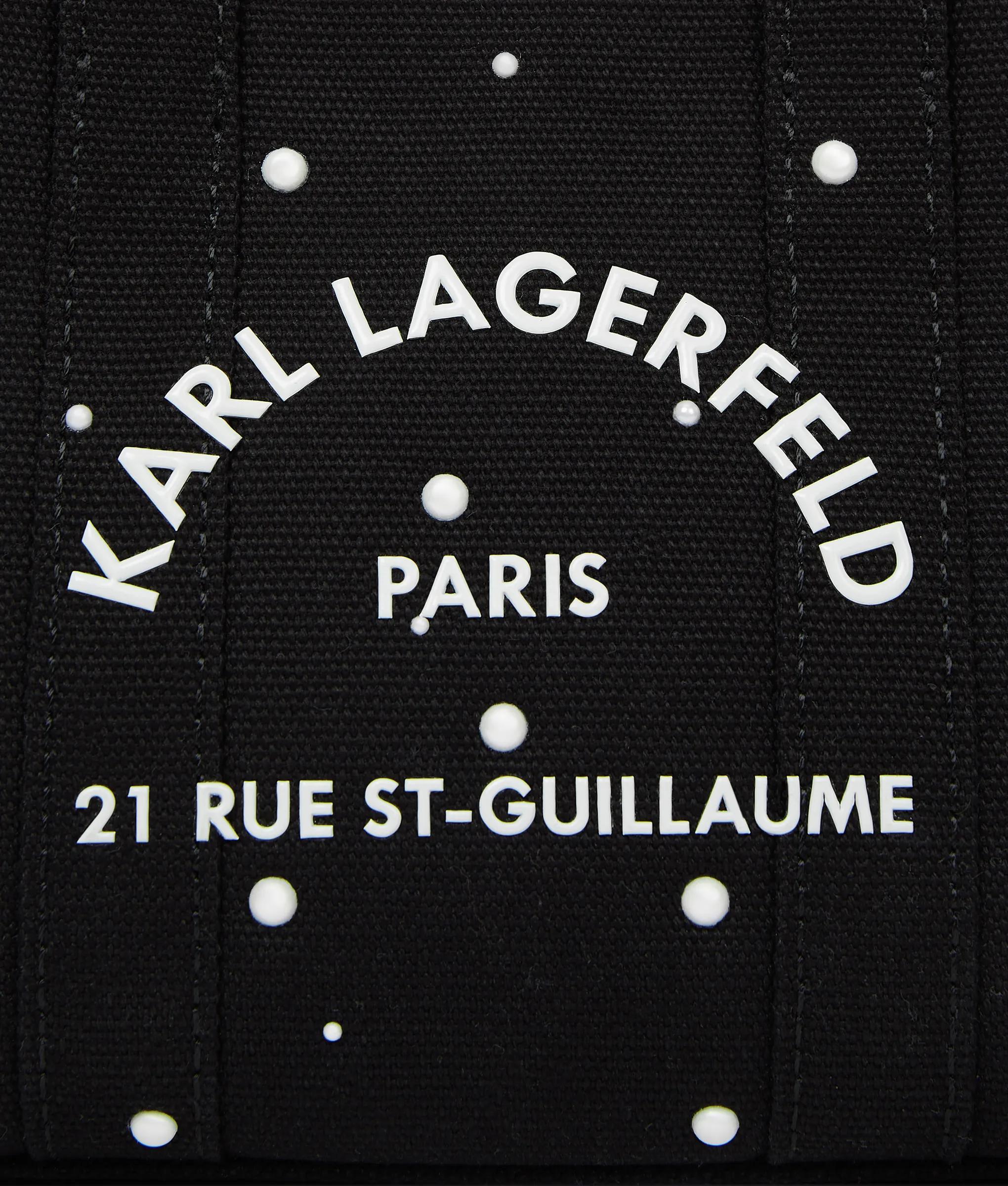 Rue St-Guillaume mini draagtas met imitatieparels