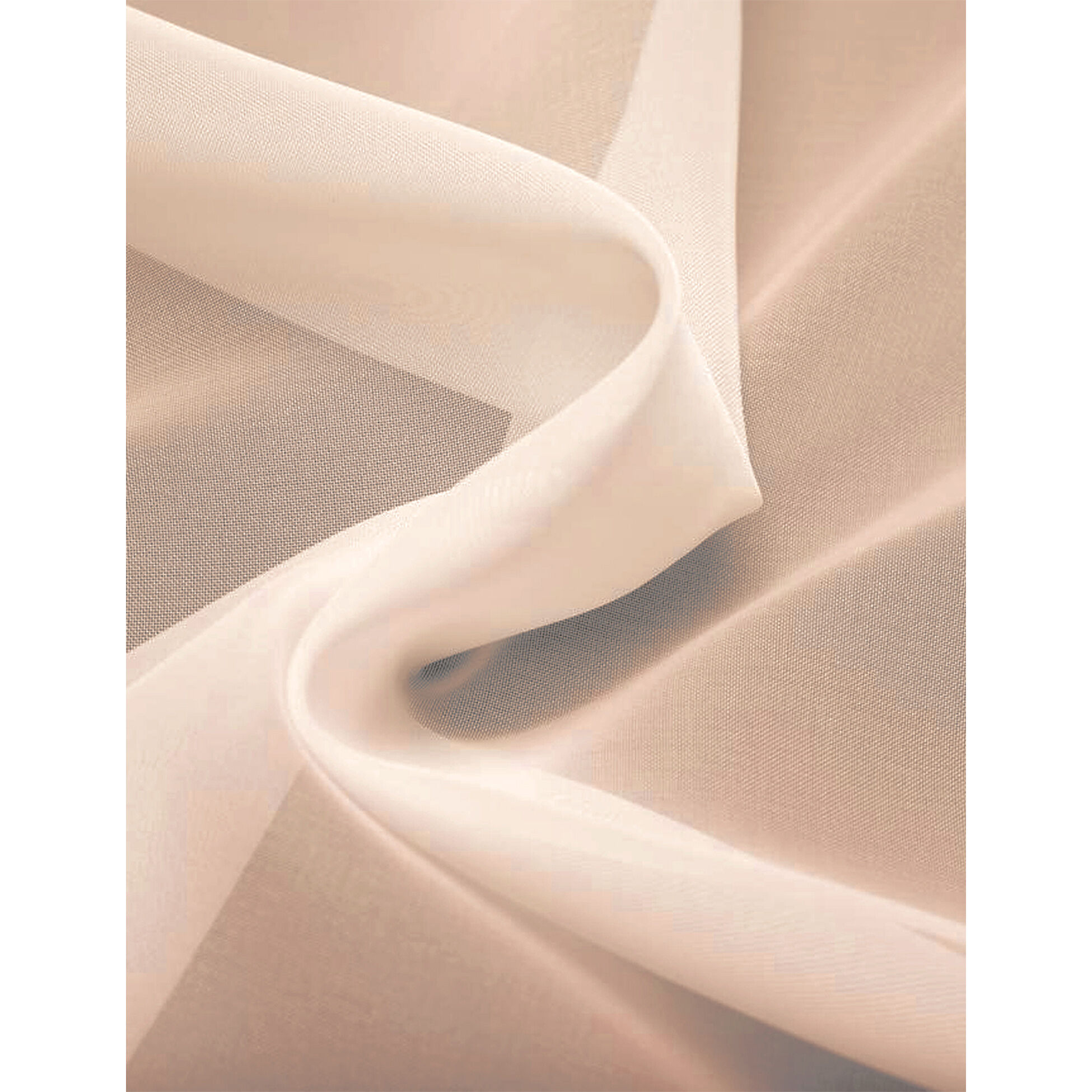 Fertigvorhang aus leichtem Voile Stoff