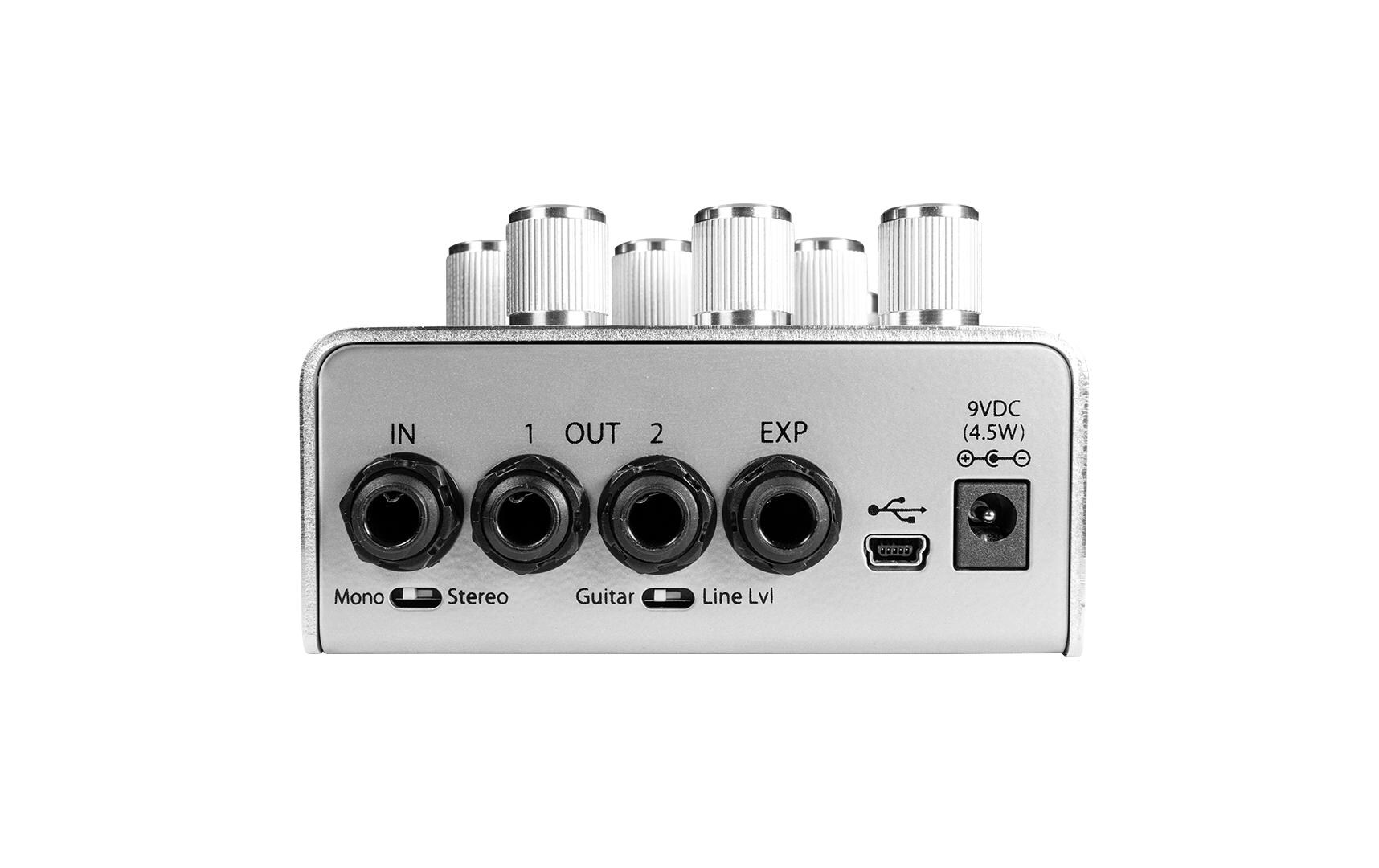 Pedal Ultratap<br>Rhythmisches Tap-Delay-Pedal mit Reverb & Modulation