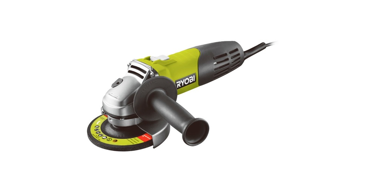 RyobiRAG600-115G haakse slijper  (Groen/zwart)