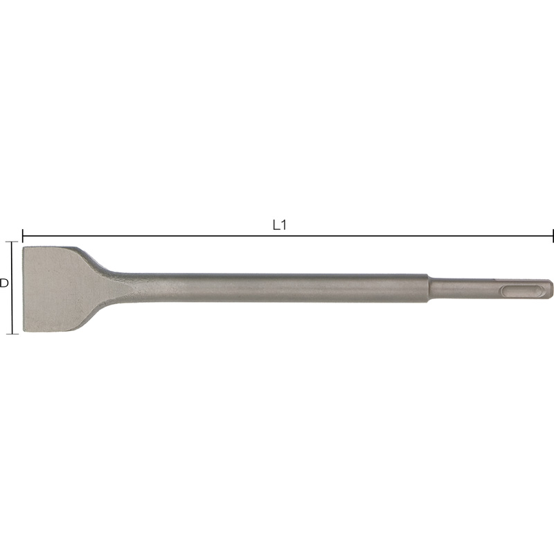 Labor SDS-plus platte beitel 40x250mm