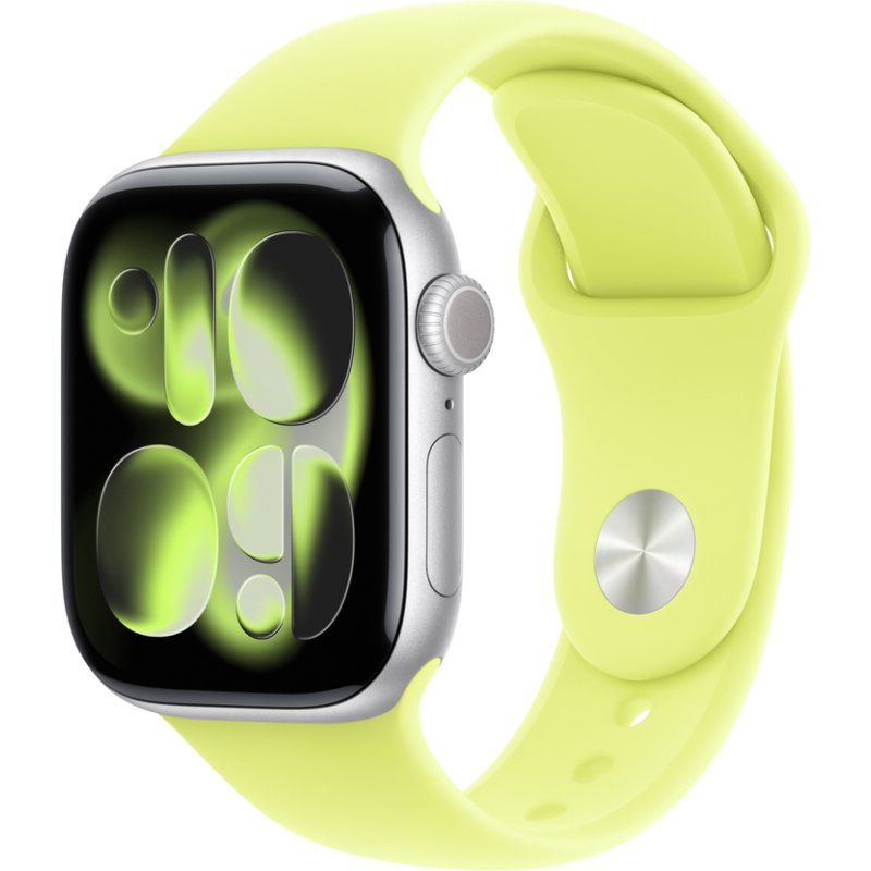 Apple MFGC4ZM/A accessoire intelligent à porter sur soi Bande Jaune Fluoroélastomère