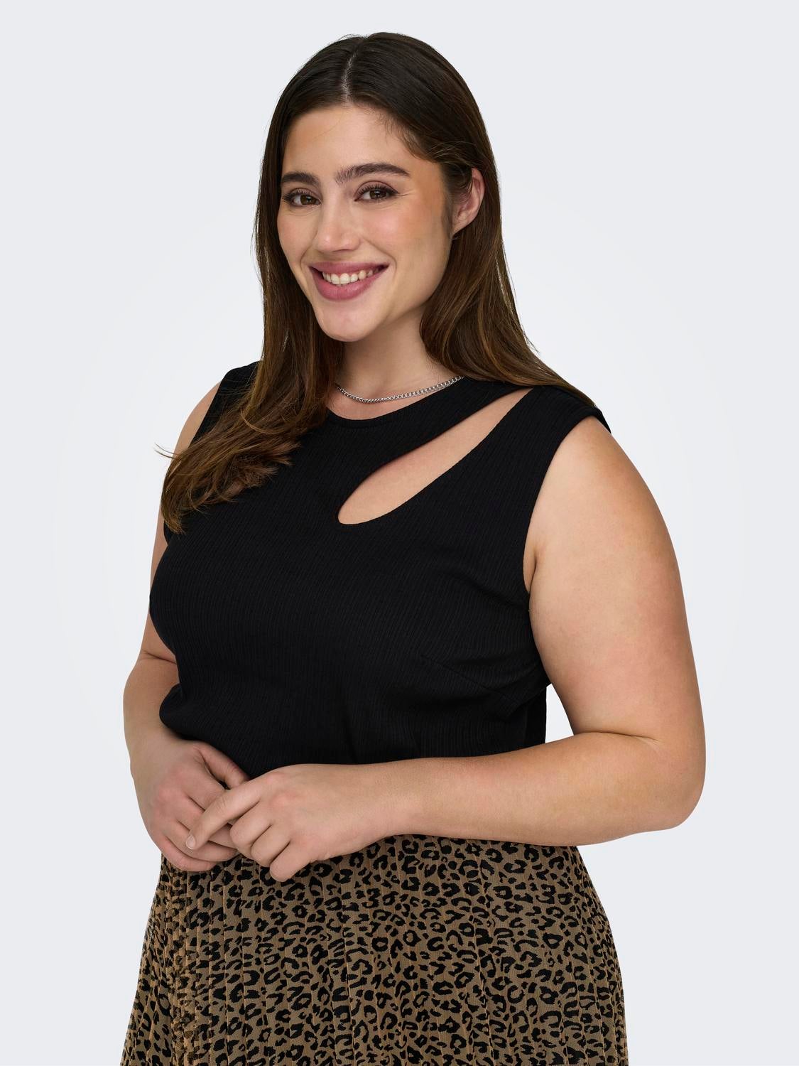 CARFRINO Top Black