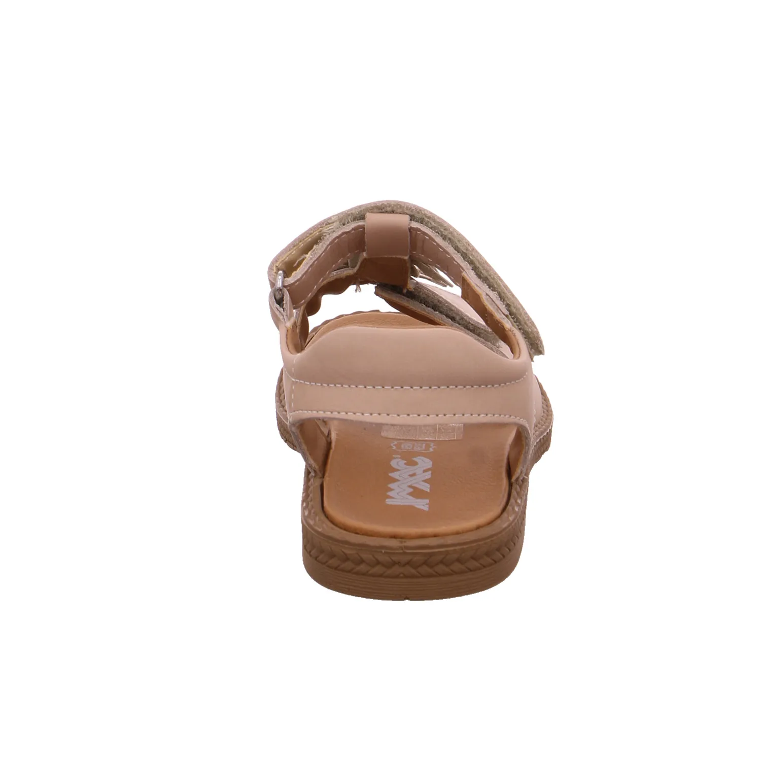 IMAC Mädchen-Sandale Beige Leder  Sommerschuh