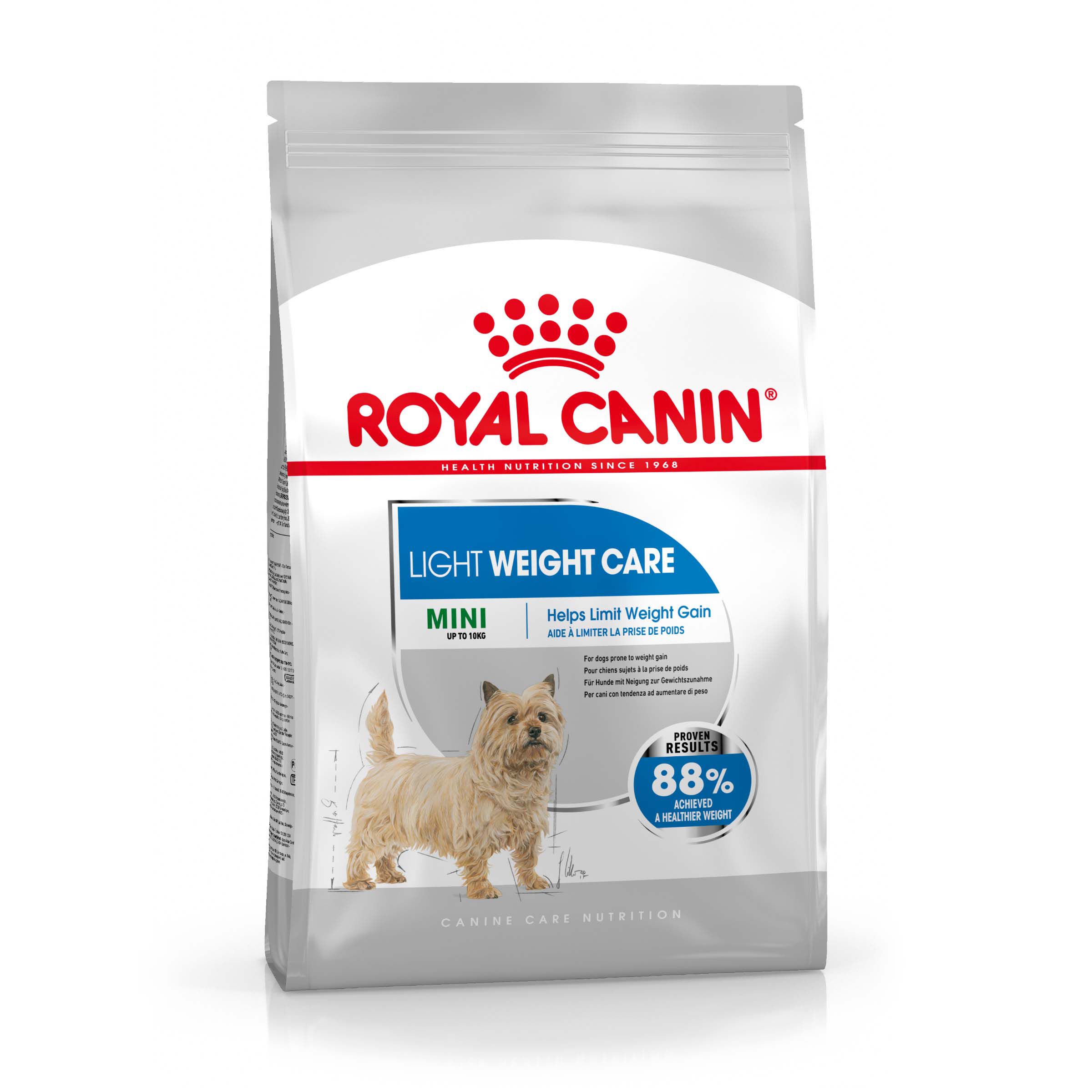 Royal Canin Light Weight Mini - Hondenvoer - 1 Kilogram - gevogelte