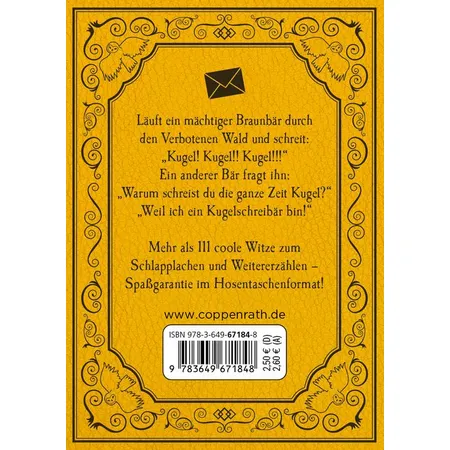 Coppenrath Verlag Muggel-Witze, 1 Stück; 4-fach sortiert