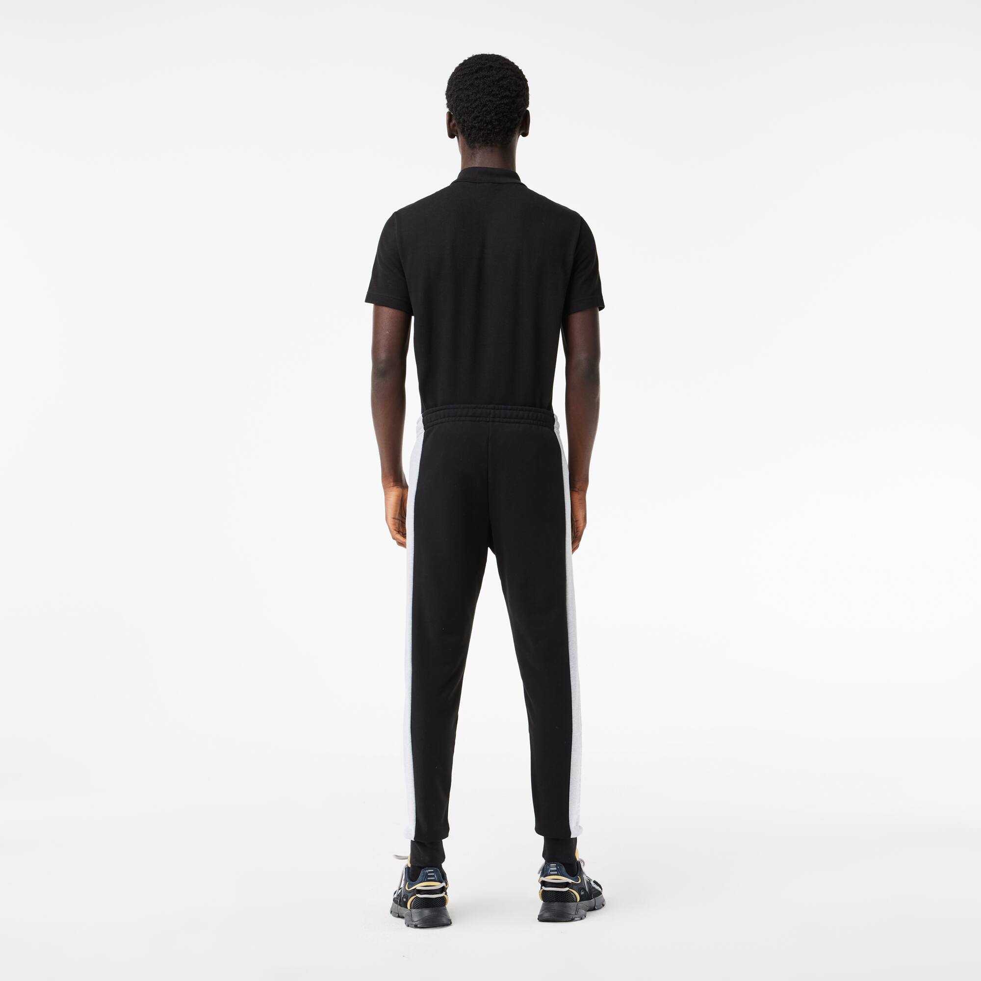 Colourblock Jogginghose Trainingshosen - Schwarz - Lacoste - Herren