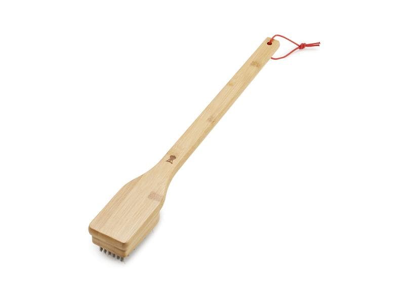 Weber Grillbürste 46 cm Mit Bambus-Holzgriff