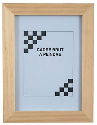 Cadre photo bois brut l.18 x H.24 cm