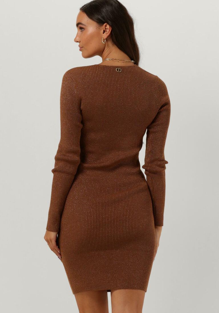 TWINSET MILANO camel twinset milano mini jurk 15366971-cpc