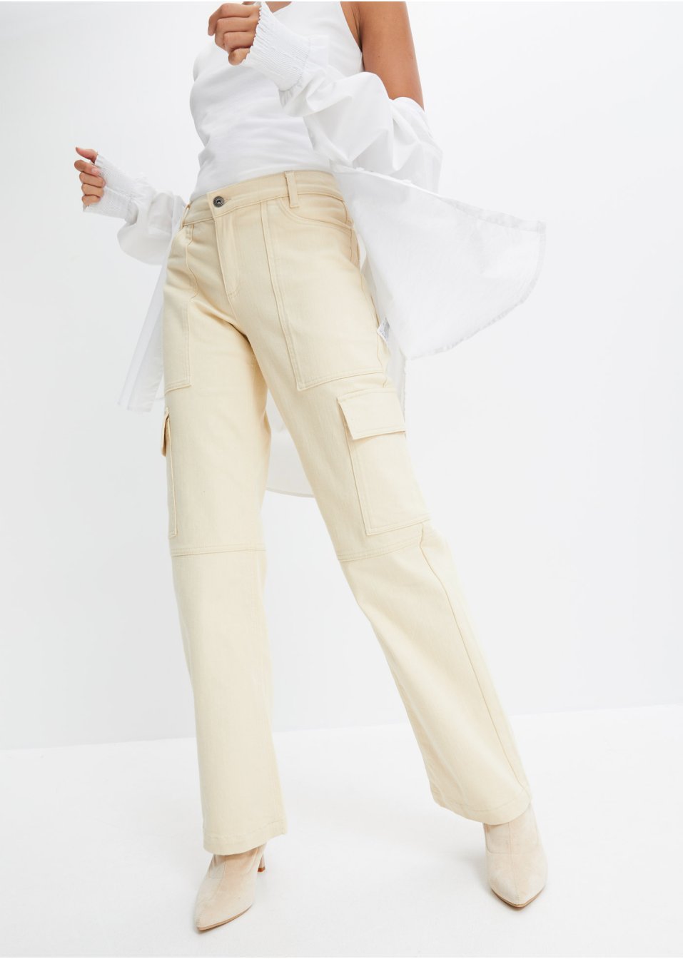 Pantalon cargo rallongé