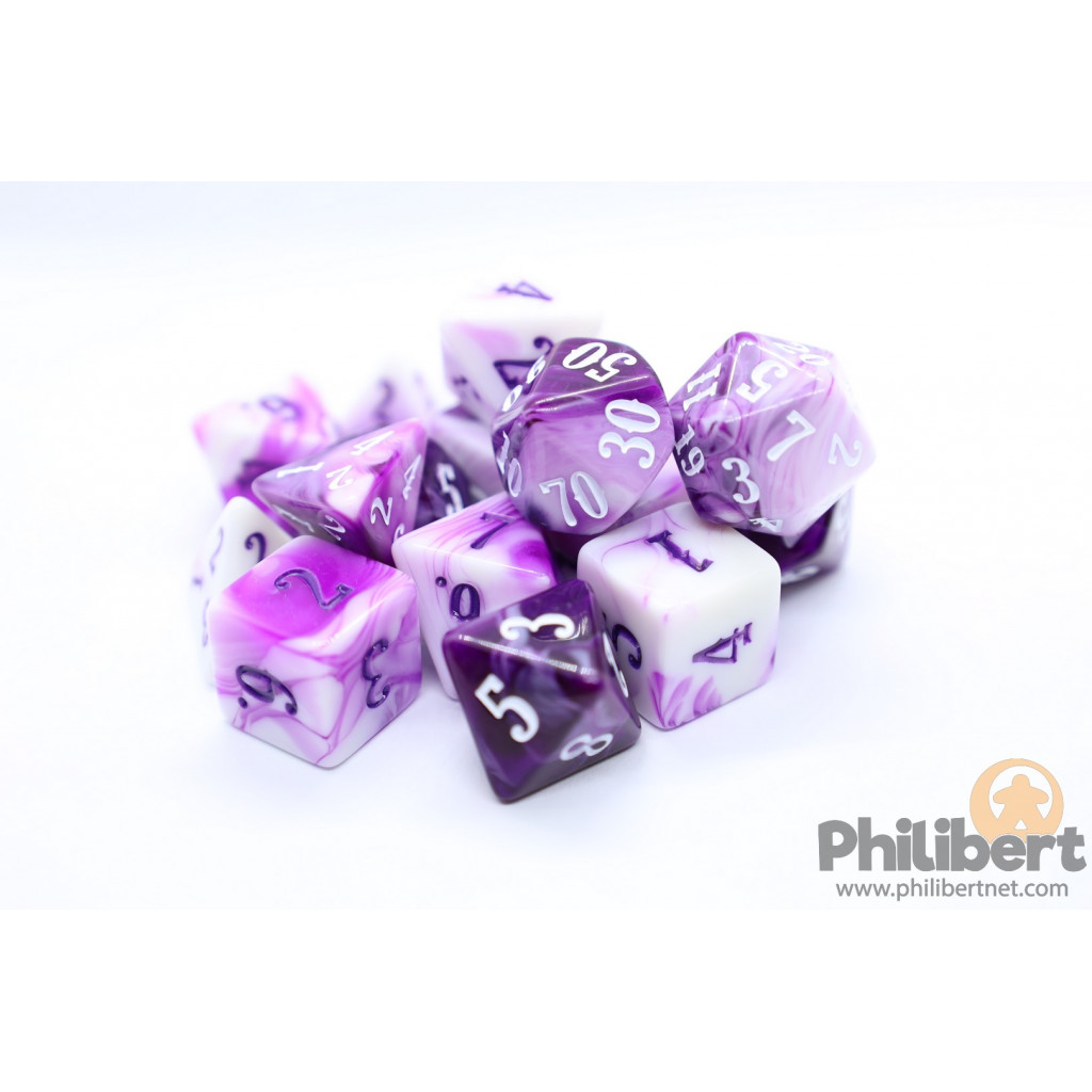Set de Dés JDR de Classe (Pathfinder and 5E) : Magicien