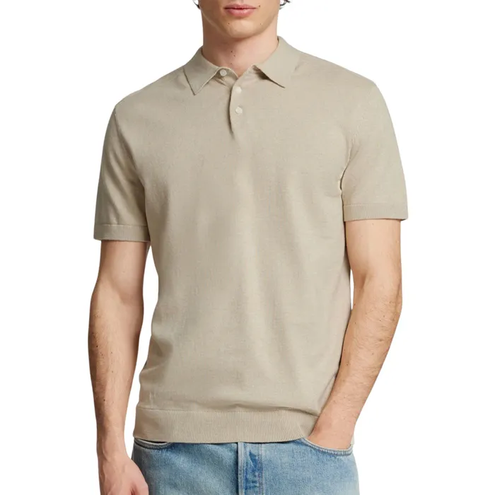 Selected Berg Knit Polo Heren