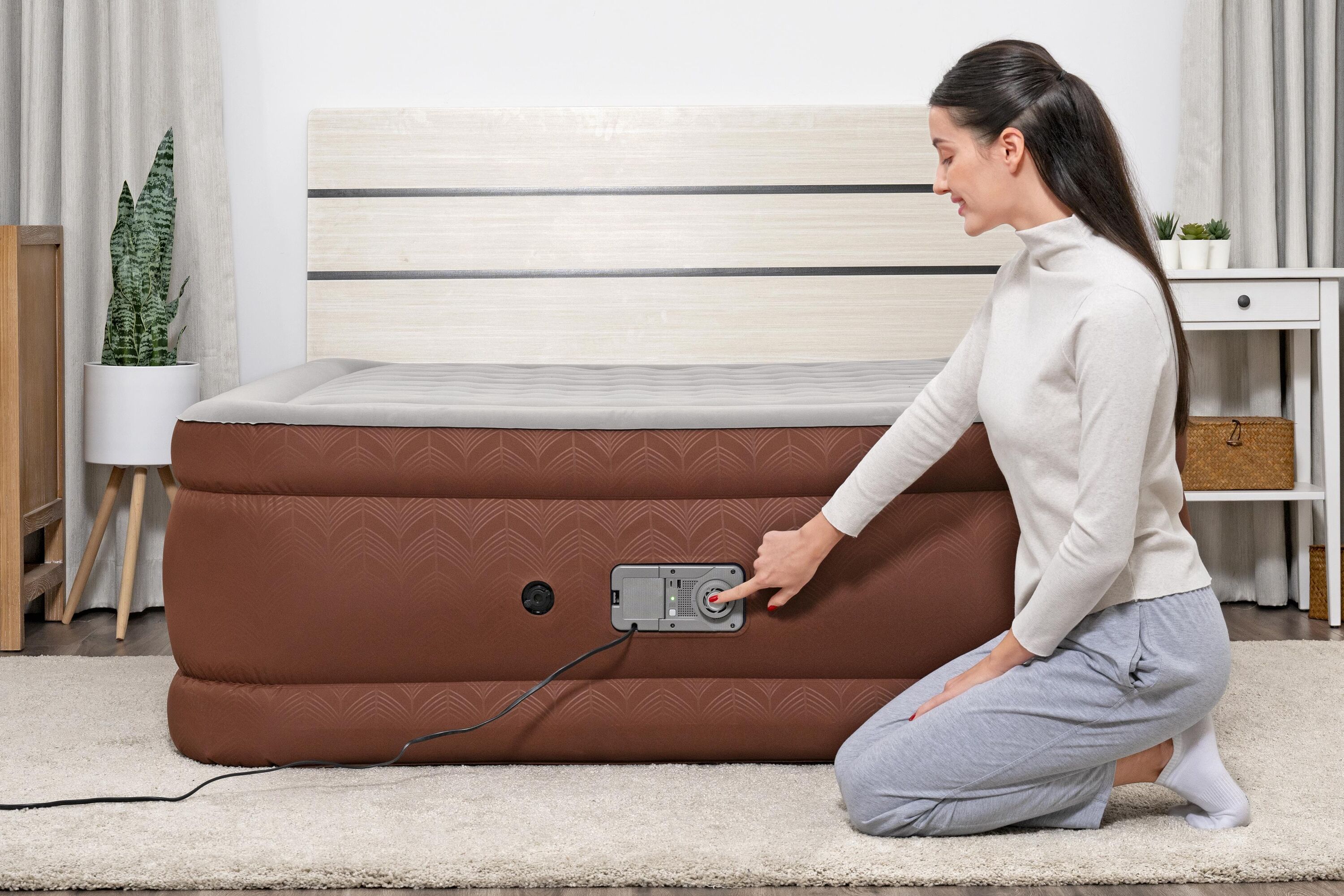 Luftbett AlwayzAire Fortech selbstaufblasend 203 x 152 x 51 cm