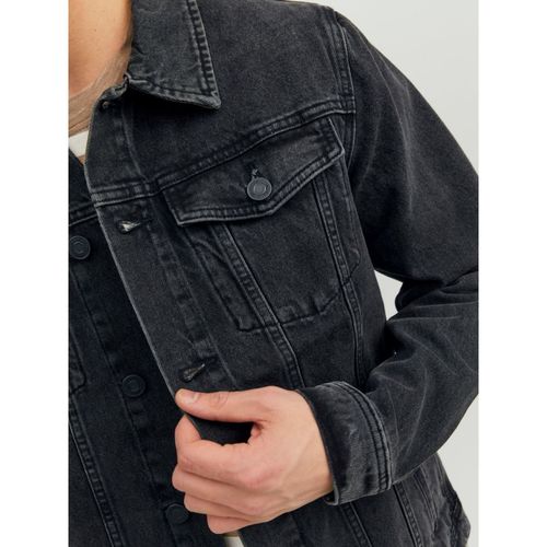 Jack & Jones - 12223613 JEAN-BLACK DENIM Negro