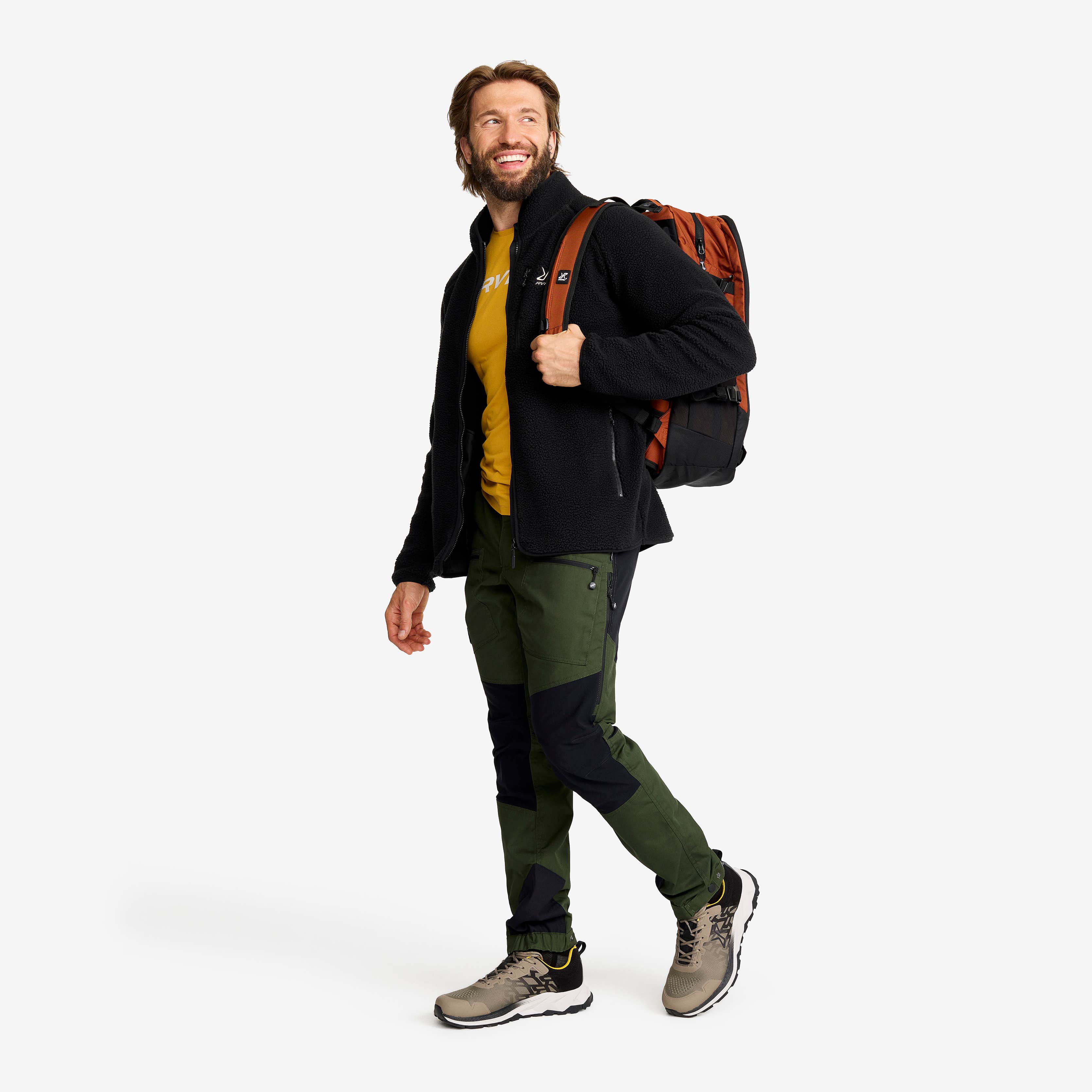 Canyon Full-zip Pile Fleece Herre Black