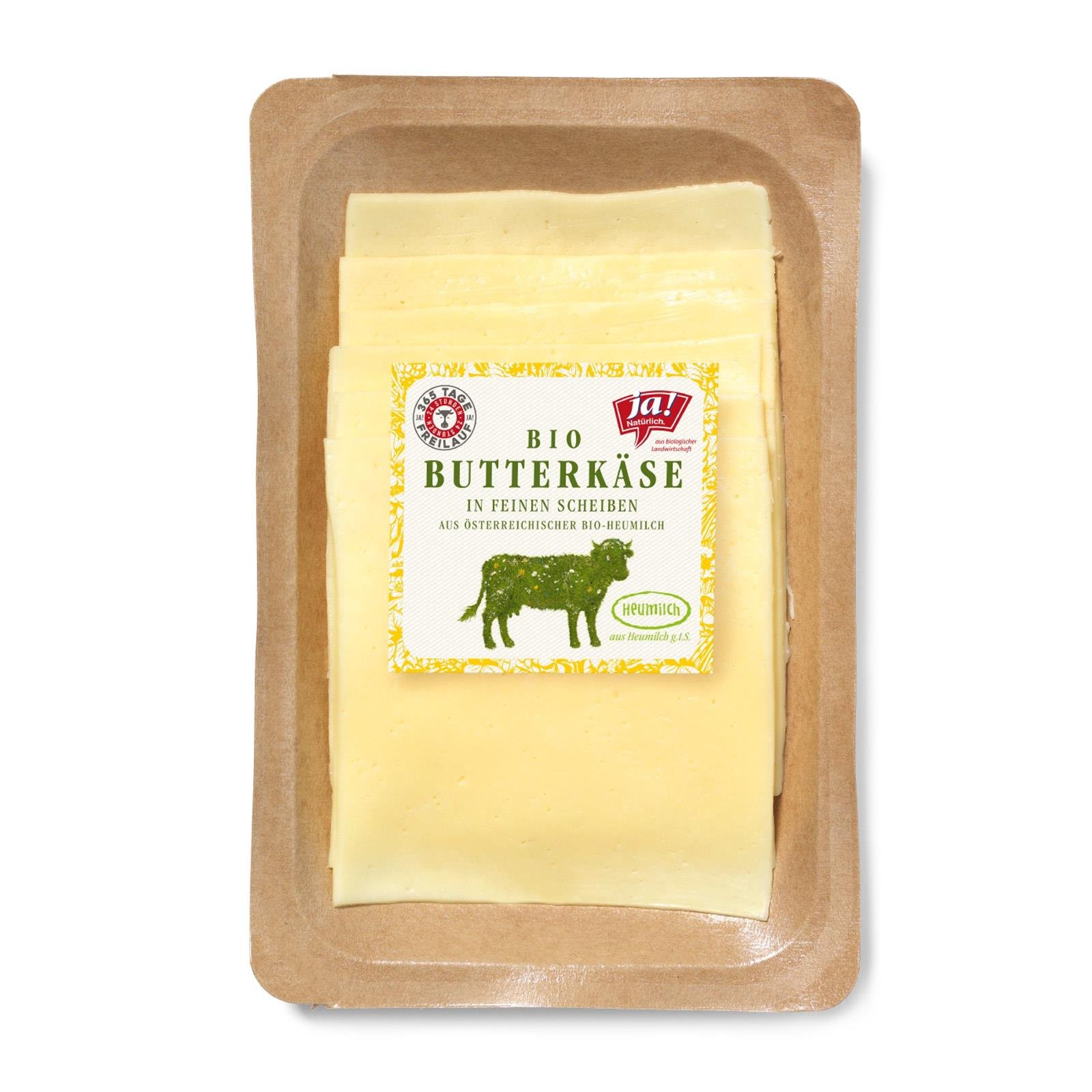 Ja! Natürlich Bio-Butterkäse Scheiben