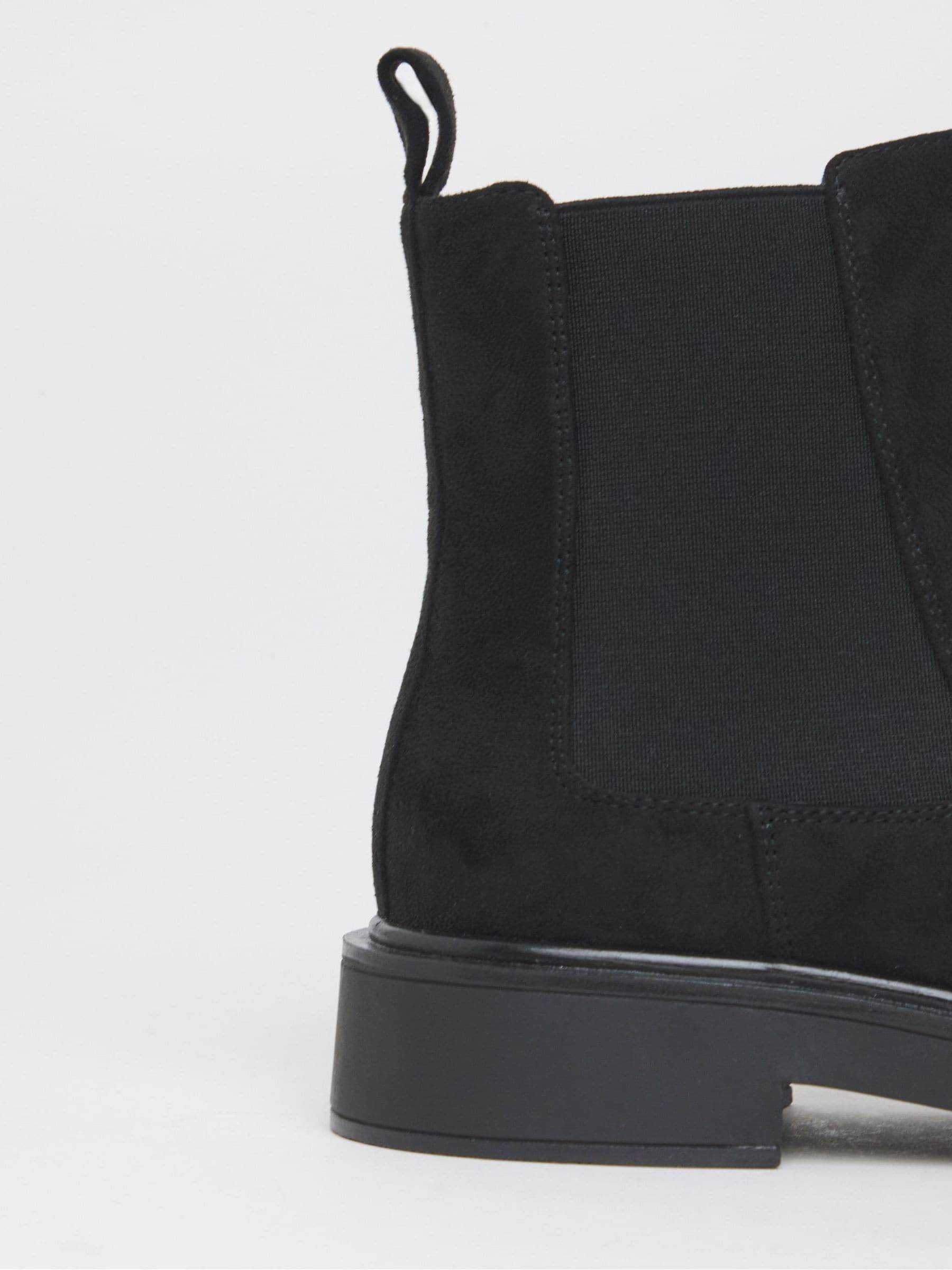 Zwart met lichte wassing - Simply Be Classic Chelsea Boots