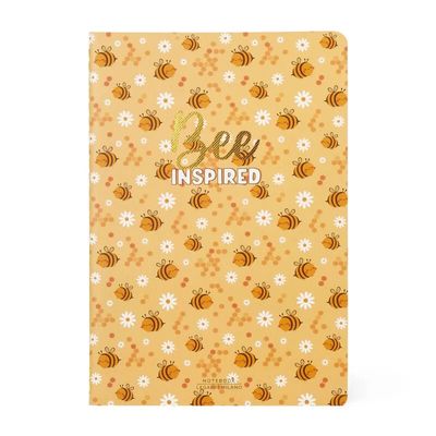 Legami - Carnet de notes ligné - 14,2 x 21 cm - abeille
