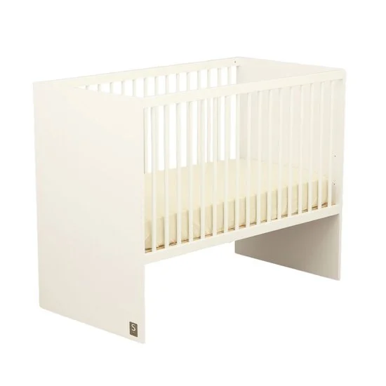 Paloma Lit bébé   Blanc neige        60 x 120 cm   de               Sauthon Baby's Sweet Home