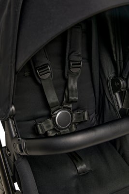 Beemoo Pro Twin 2 Søskenvogn, Coffee Black