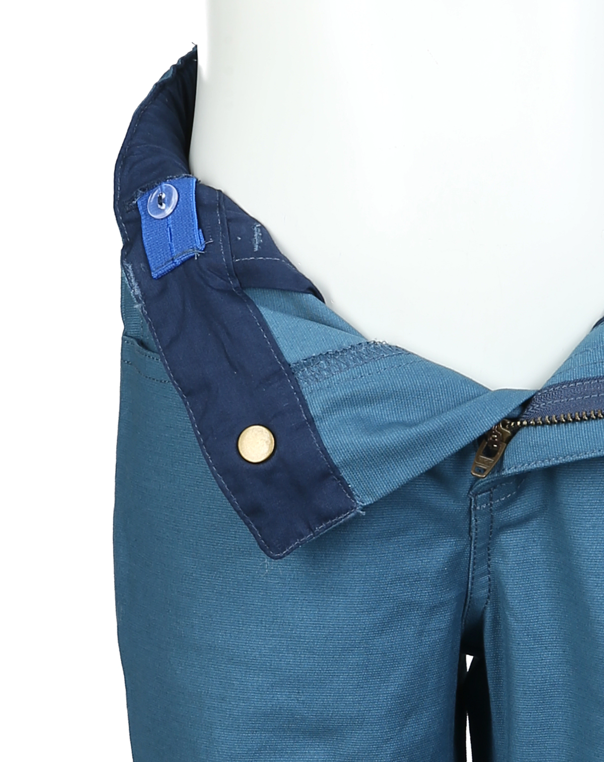 Outdoorhose KUUSI CANVAS mit Knieverstärkung in real teal