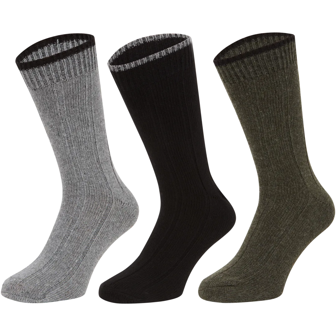 Chaussettes mélange laine