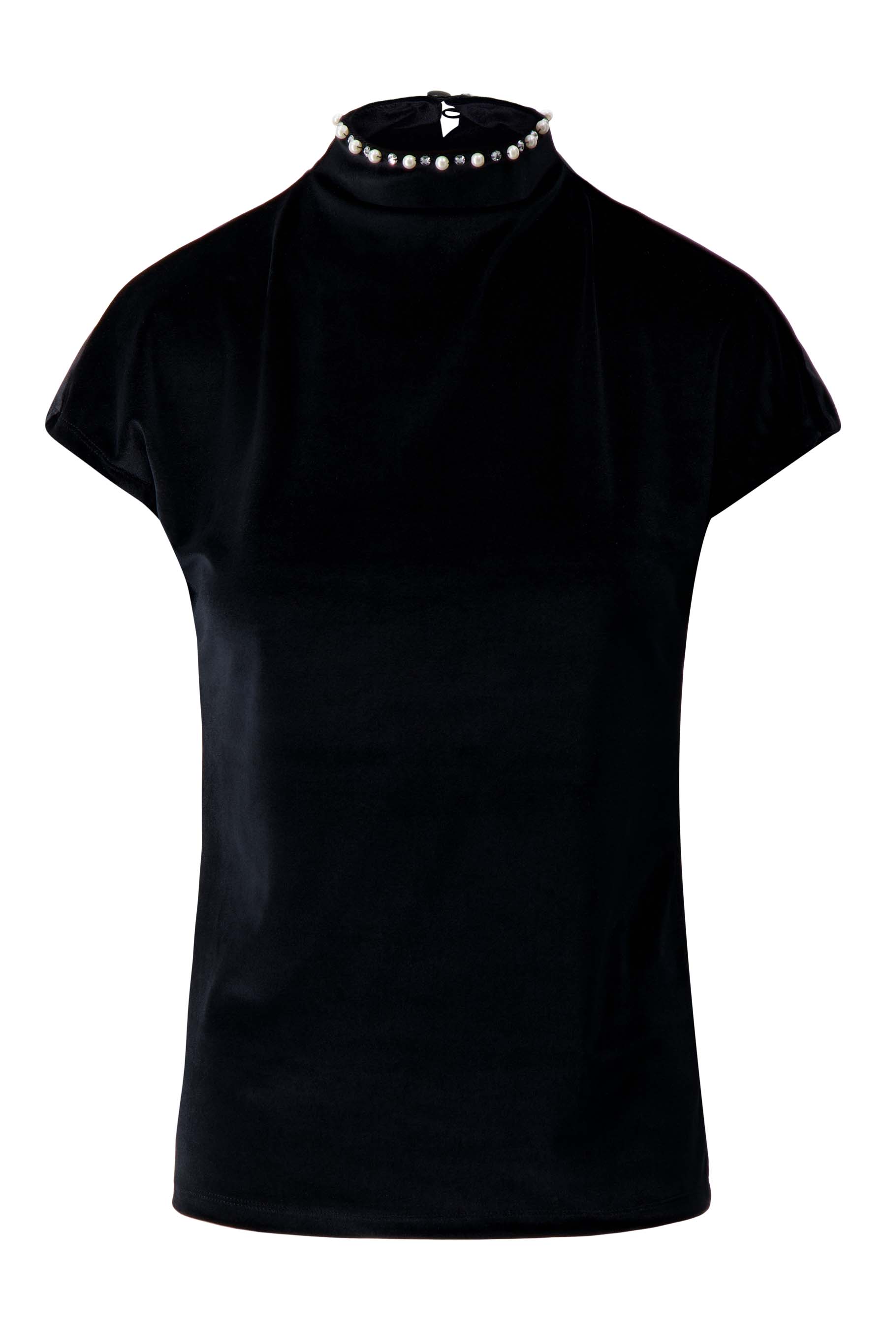 turtle top met parels