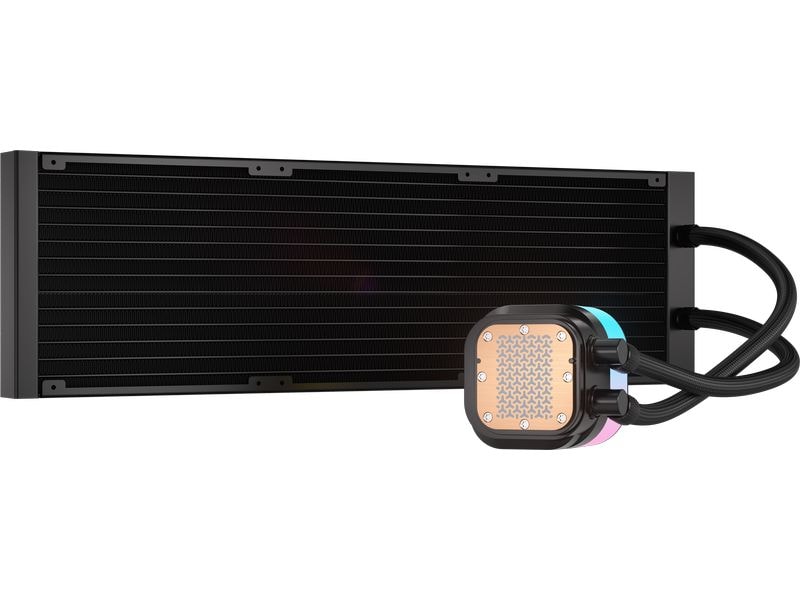 Corsair Wasserkühlung CORSAIR iCUE LINK TITAN 420 RX RGB RGB Wasserkühlung mit 140mm Lüfter