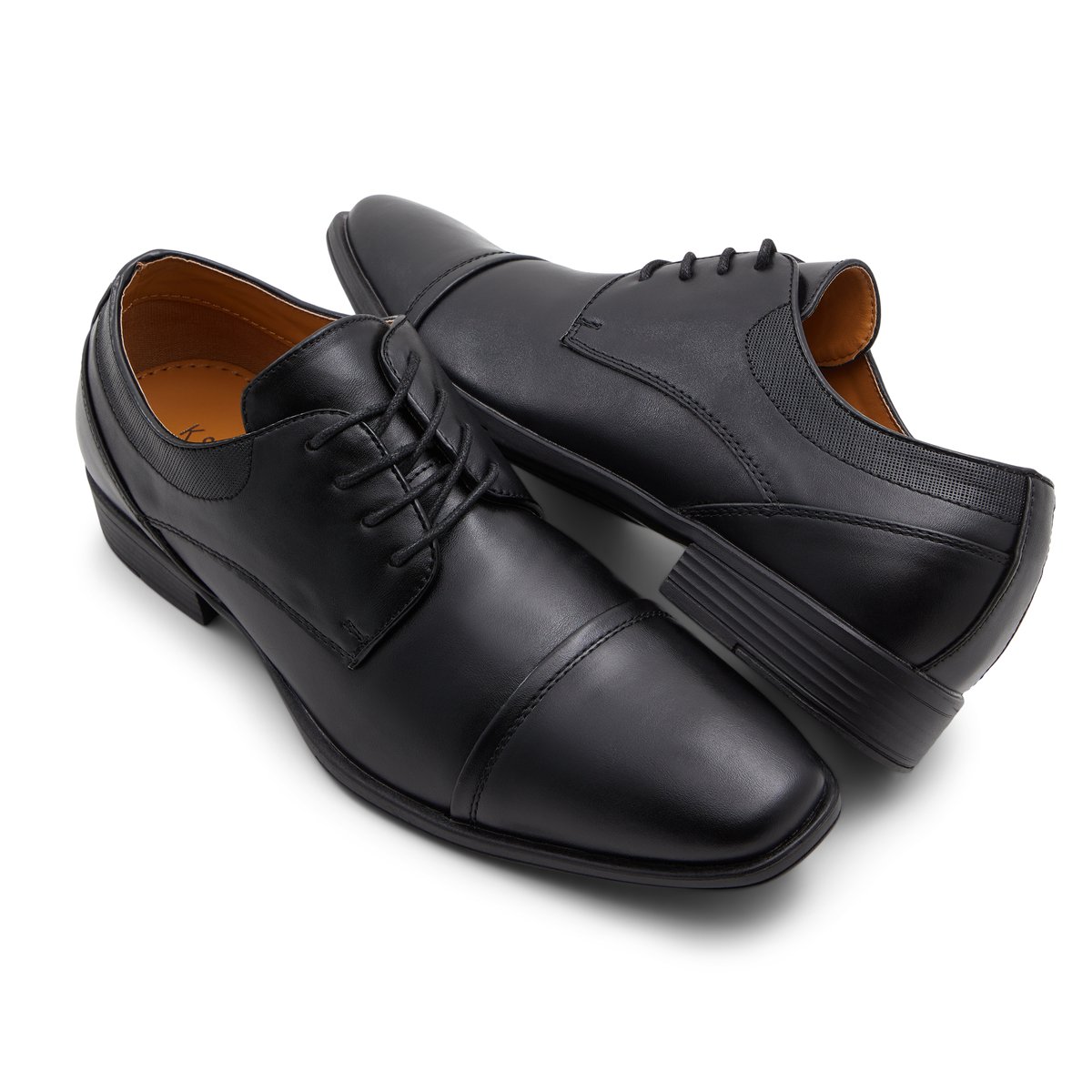 K STUDIO-Celawin-Chaussures habillées derby - Talon plat - Noir