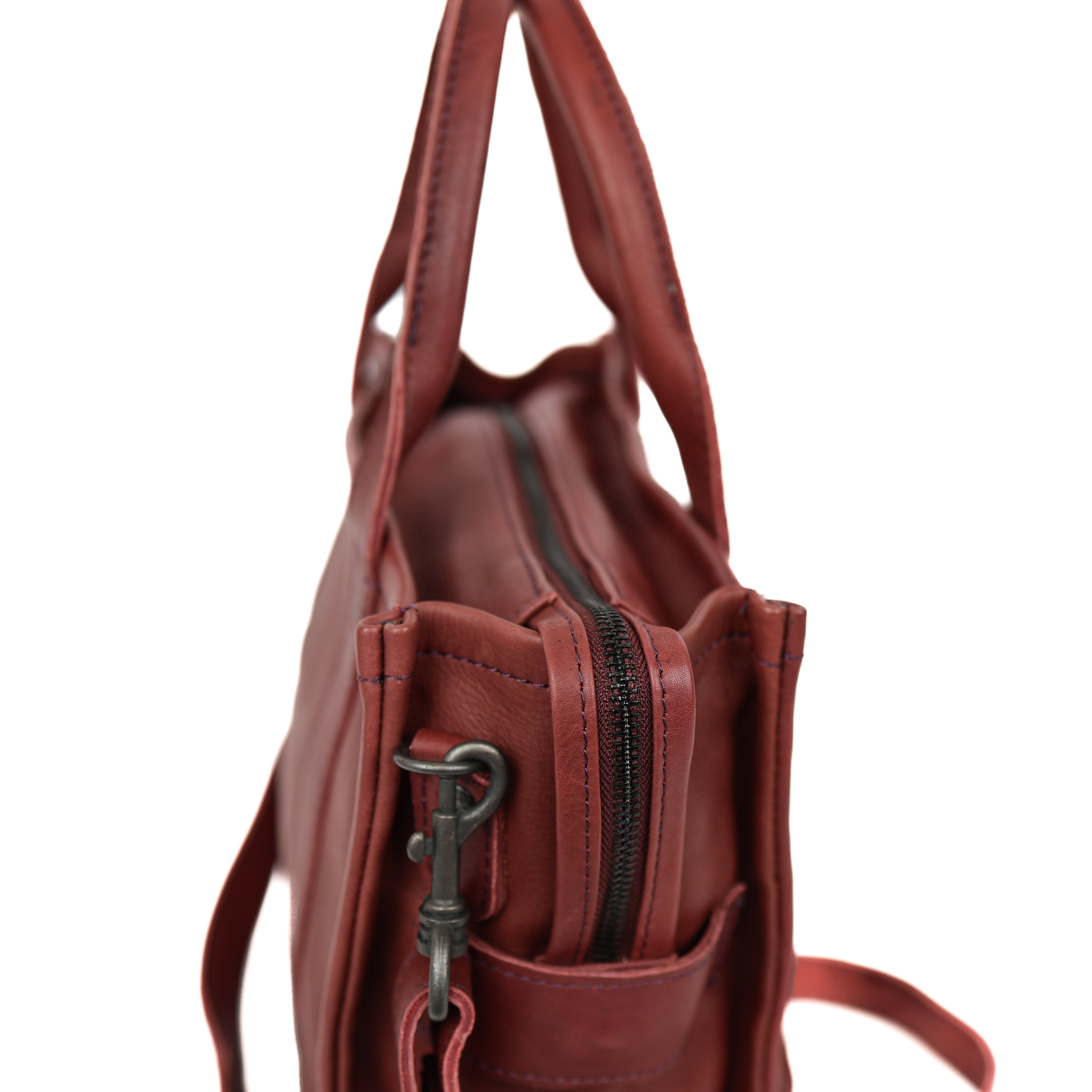Tote bag 'Pepe' M bordeaux Bordeaux