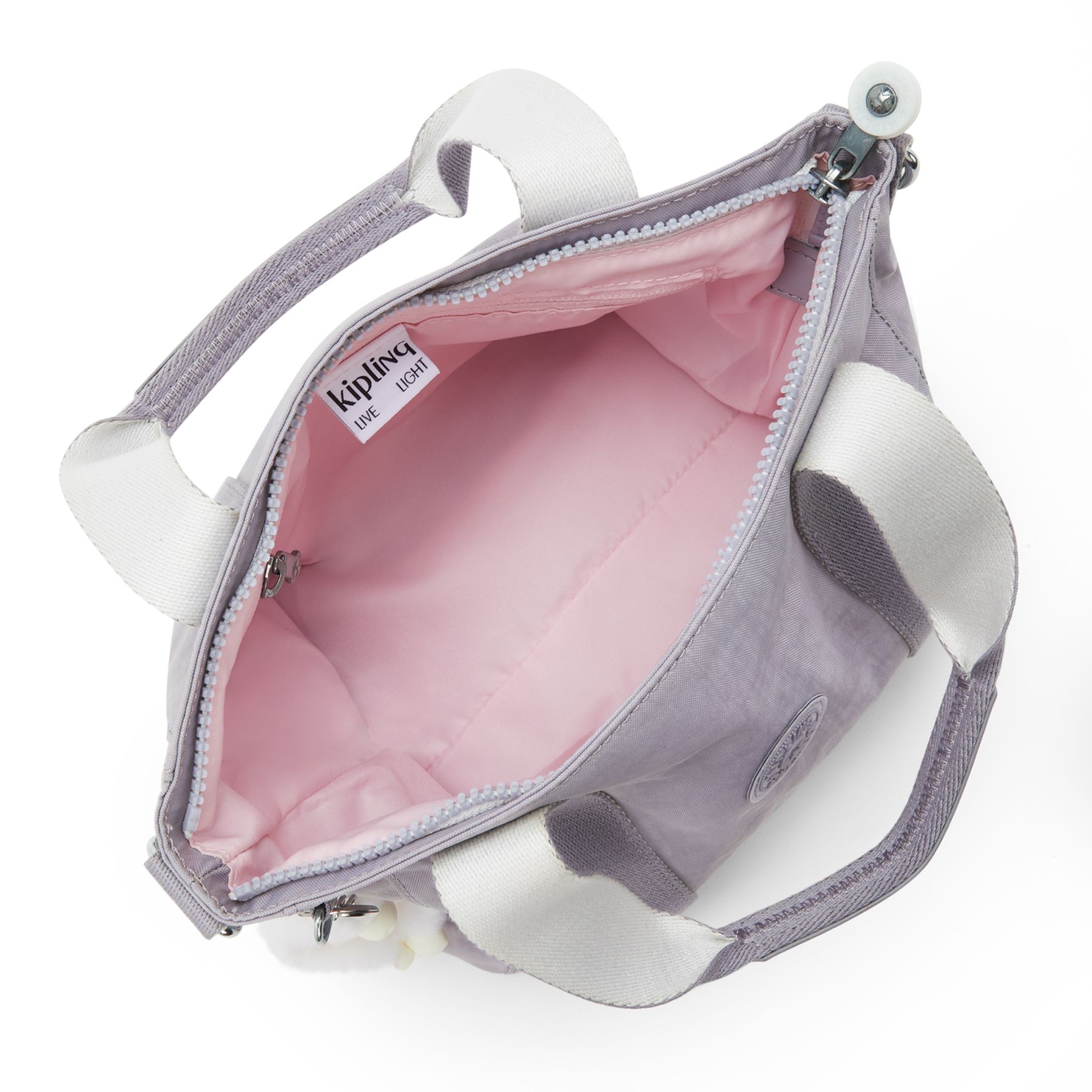 ASSENI MINI Mini fourre-tout avec bandoulière détachable - Tender Grey