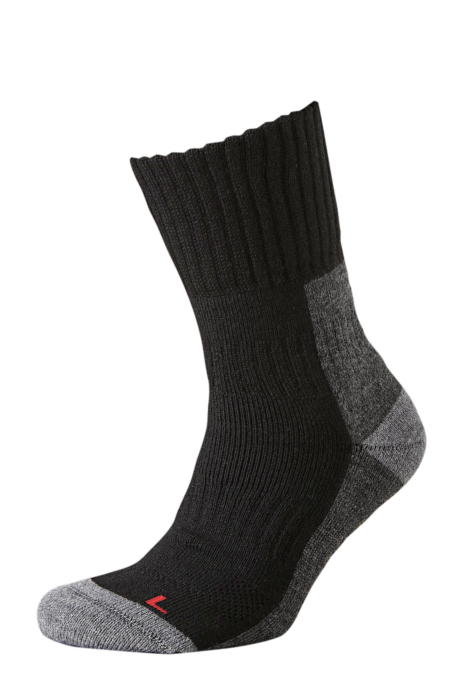 Xtreme wandelsokken - set van 2 zwart