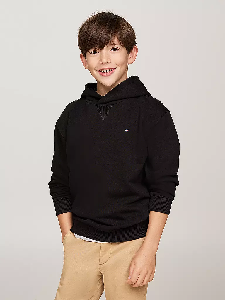 TOMMY HILFIGER Jungen Kapuzensweater - Hoodie  schwarz