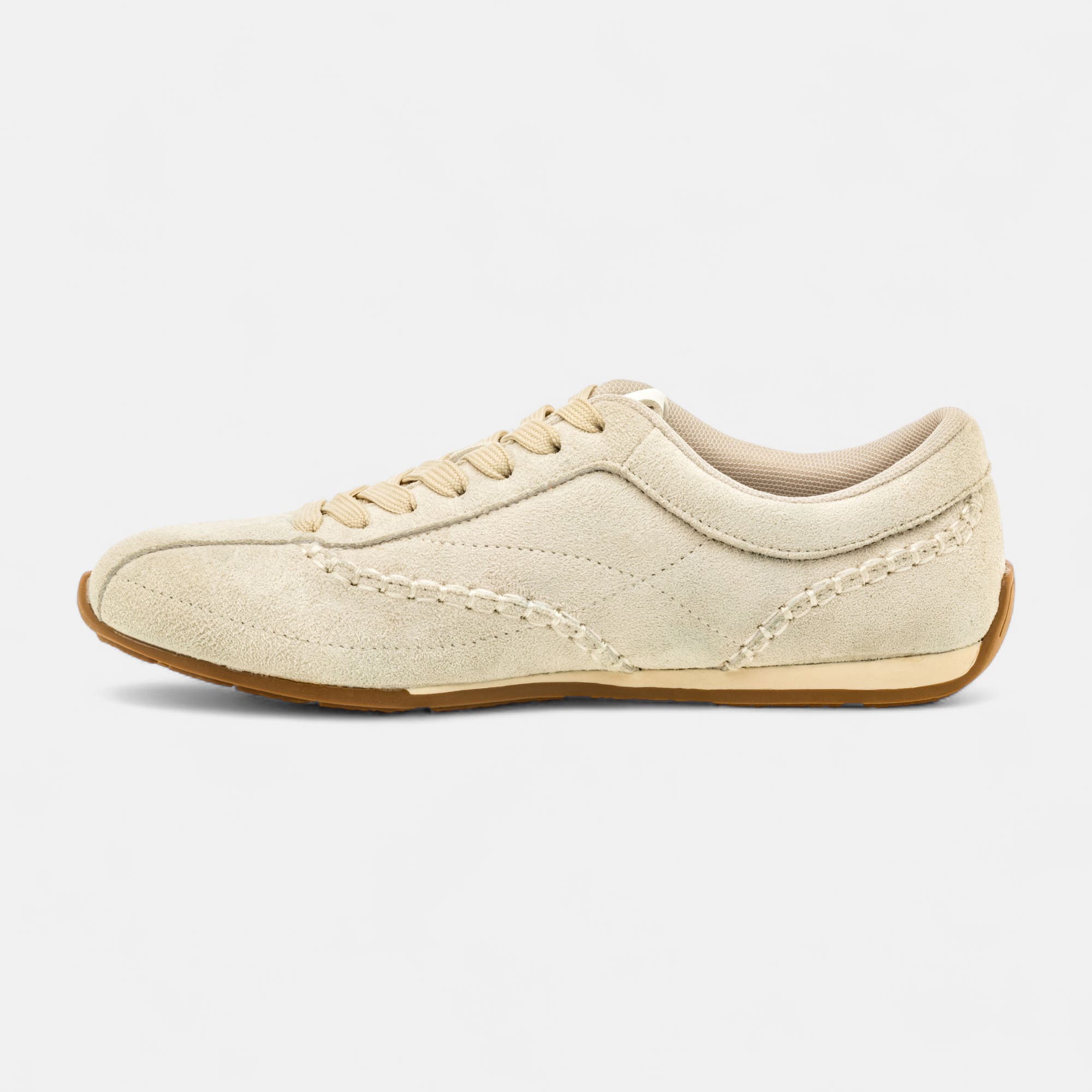 Baskets basses Femme beige