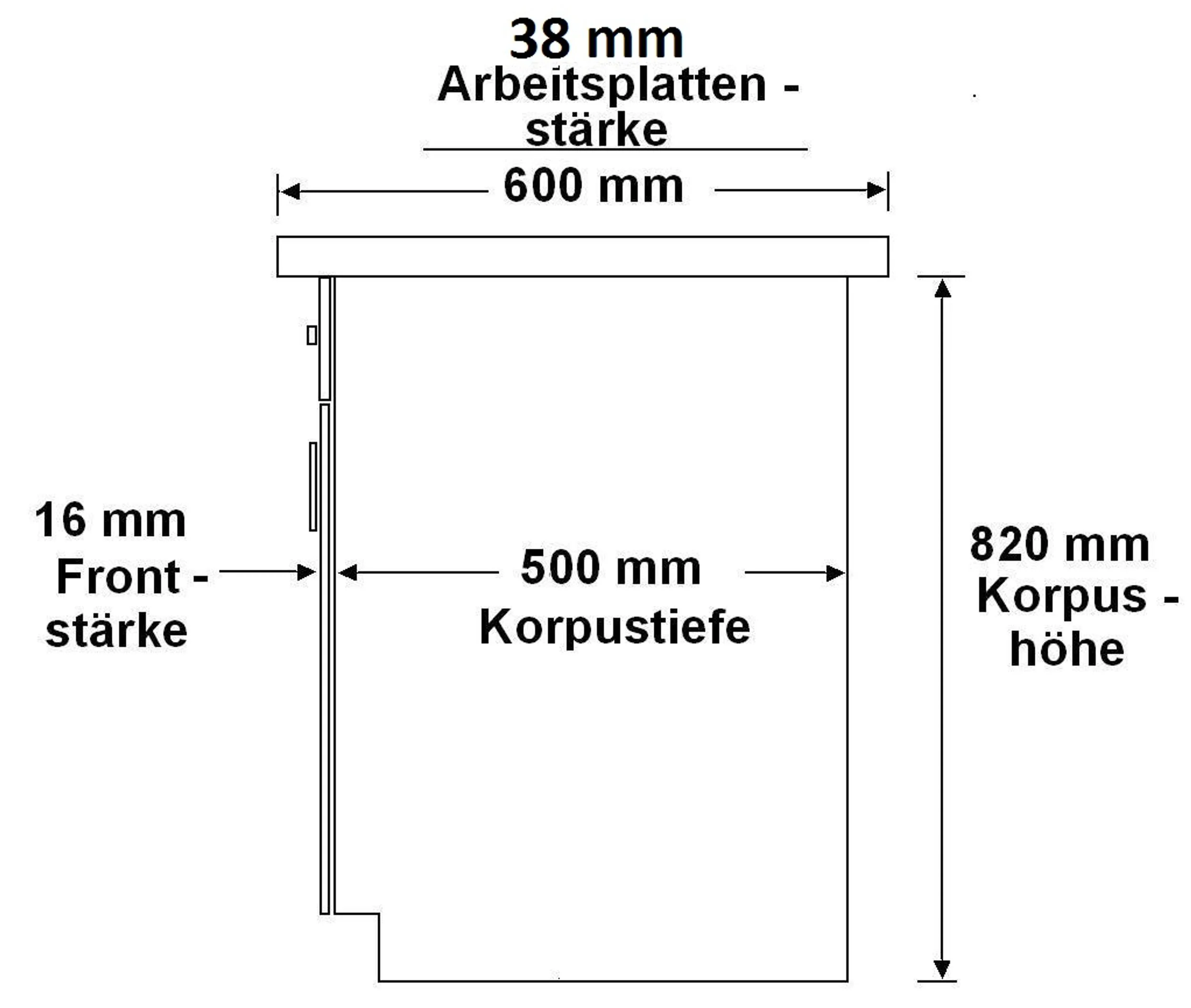 Küche Eiche Artisan Cappuccino 150 Küchenzeile Hochglanz Küchenblock Singleküche