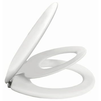 Bemis WC bril Dallas NextStep Wit Hout met Kinderzitting