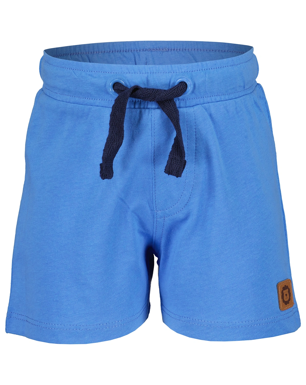T-Shirt HELLO LION mit Shorts in offwhite/blau