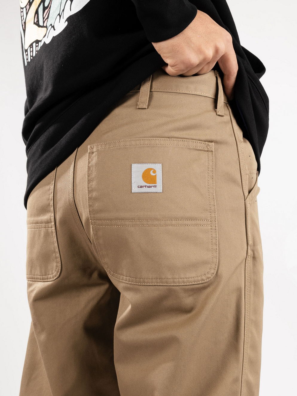 Carhartt WIP Simple Pants leather rinsed