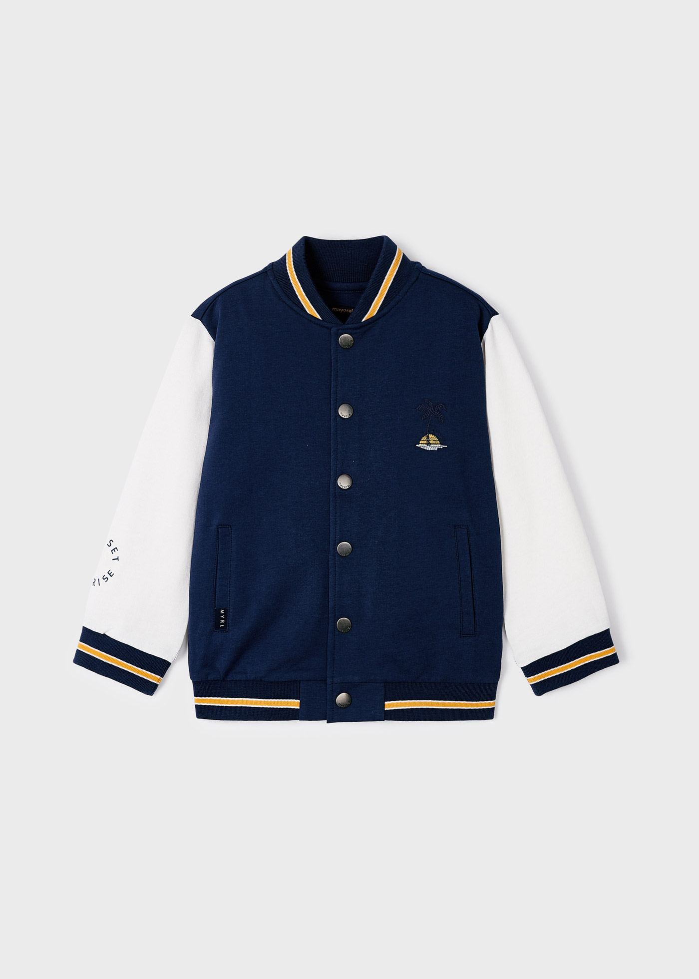 Moletom bomber com estampa para meninos